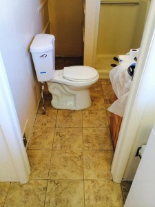 Bathroom Before/After Tile